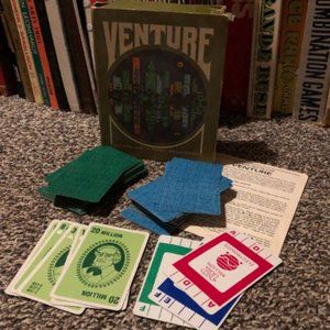 70's Venture Card Game - 70's Card Game - Business Game - Finance Card Game